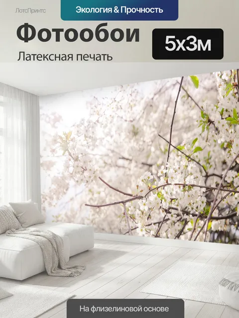 500 × 300 см · Латексная печать