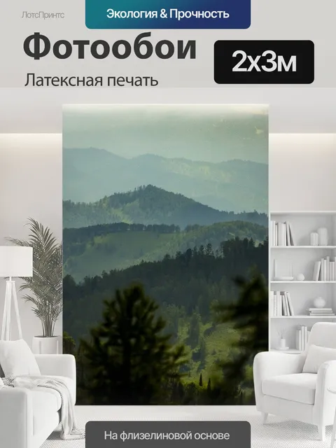 200 × 300 см · Латексная печать