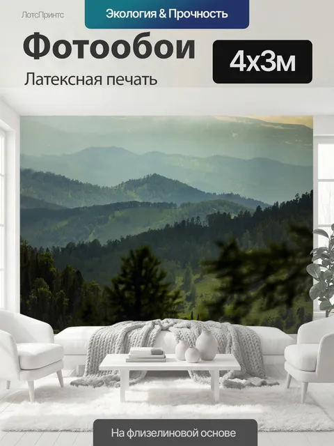 400 × 300 см · Латексная печать
