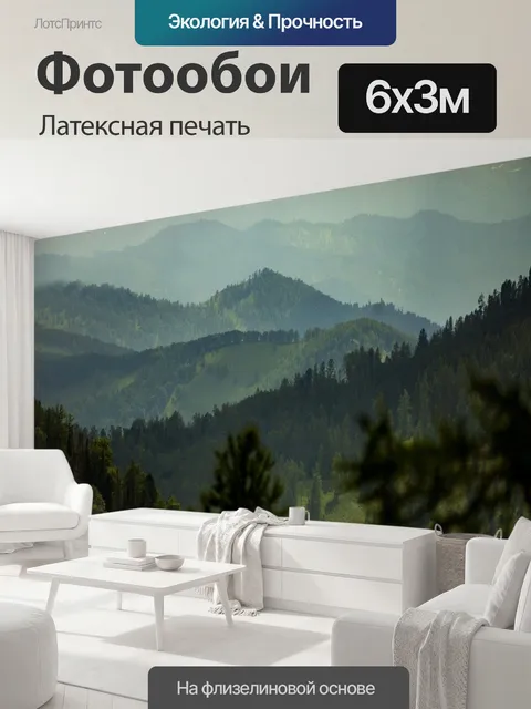600 × 300 см · Латексная печать