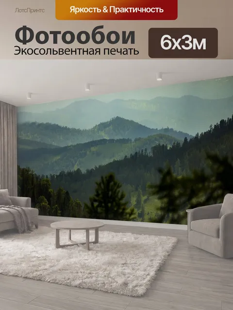 600 × 300 см · Экосольвентная печать