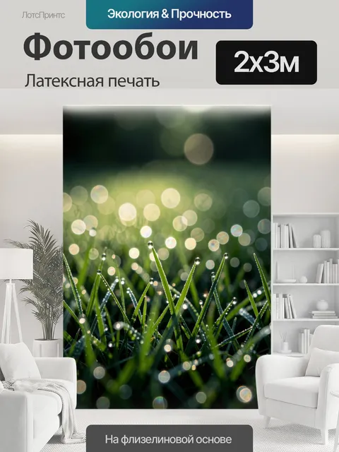 200 × 300 см · Латексная печать