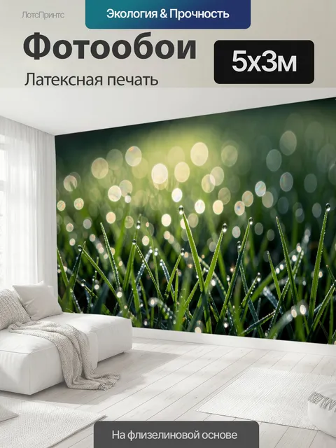 500 × 300 см · Латексная печать