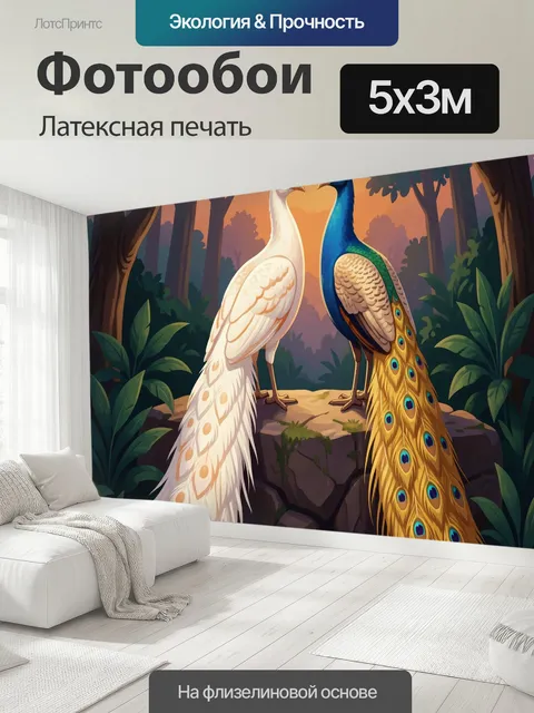 500 × 300 см · Латексная печать
