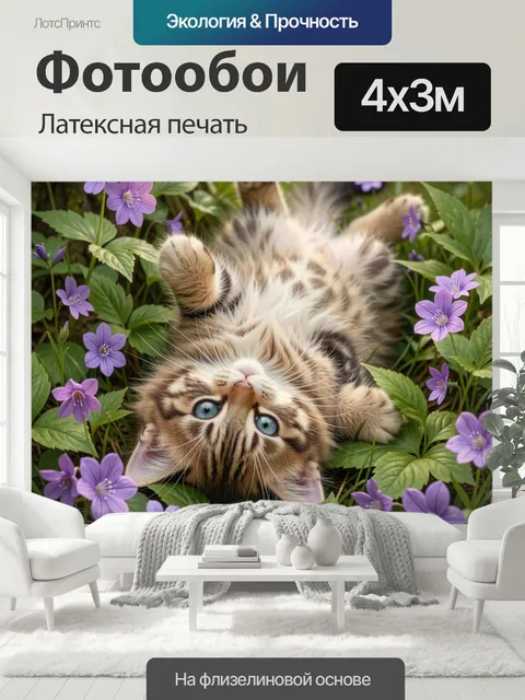 400 × 300 см · Латексная печать