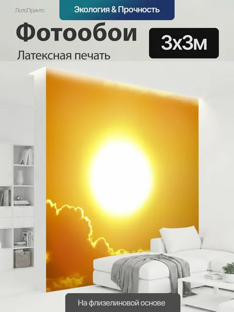 300 × 300 см · Латексная печать