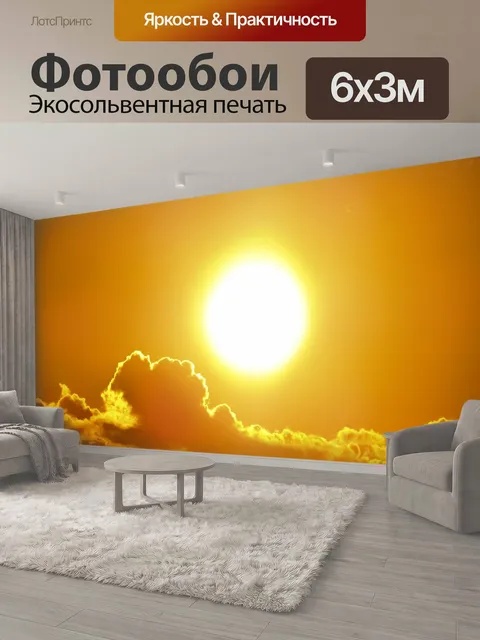 600 × 300 см · Экосольвентная печать