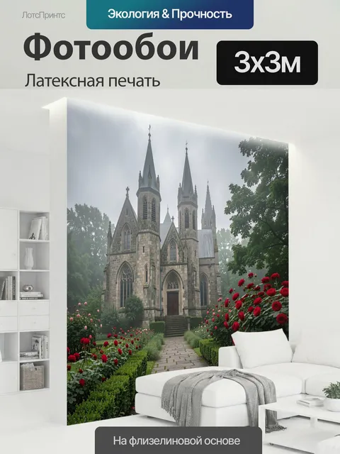 300 × 300 см · Латексная печать