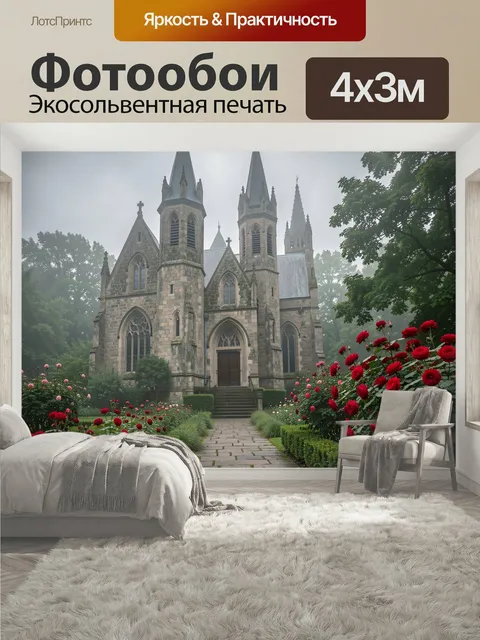 400 × 300 см · Экосольвентная печать