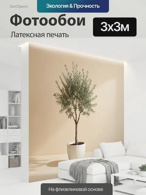 300 × 300 см · Латексная печать