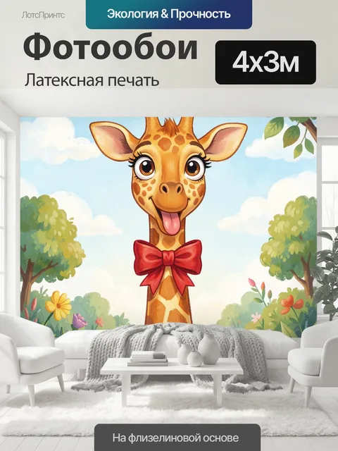 400 × 300 см · Латексная печать