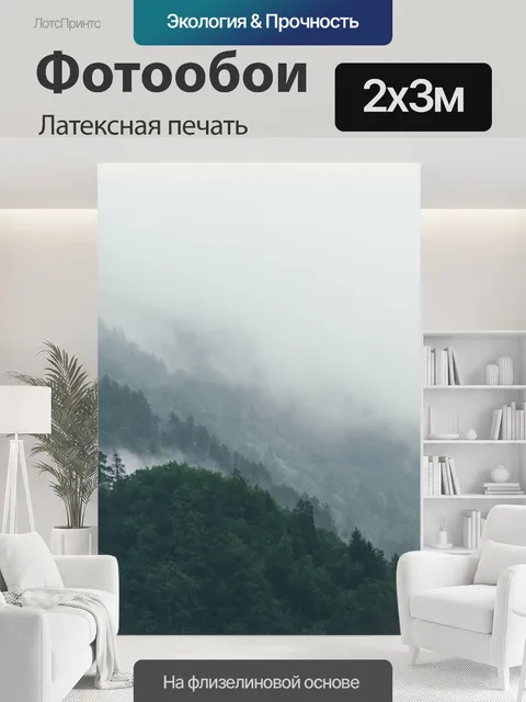 200 × 300 см · Латексная печать
