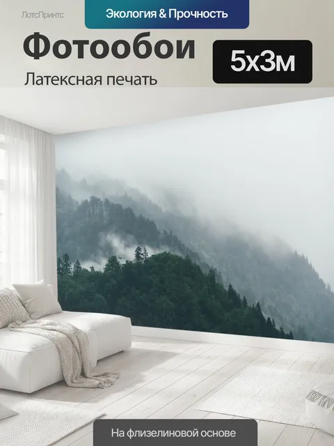 500 × 300 см · Латексная печать