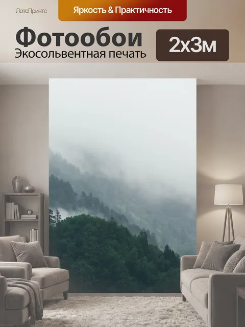 200 × 300 см · Экосольвентная печать