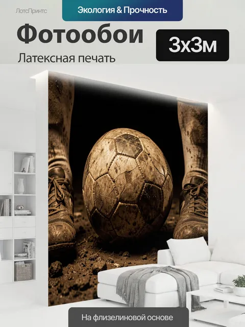 300 × 300 см · Латексная печать