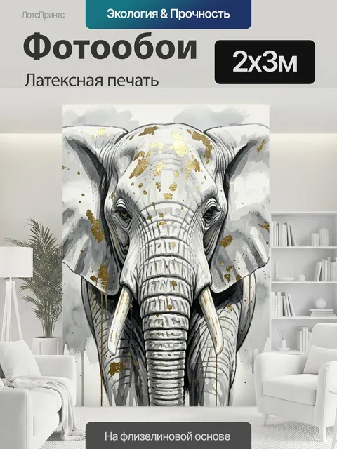 200 × 300 см · Латексная печать