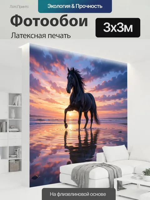 300 × 300 см · Латексная печать