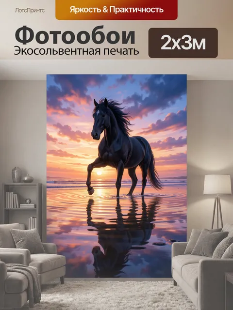 200 × 300 см · Экосольвентная печать