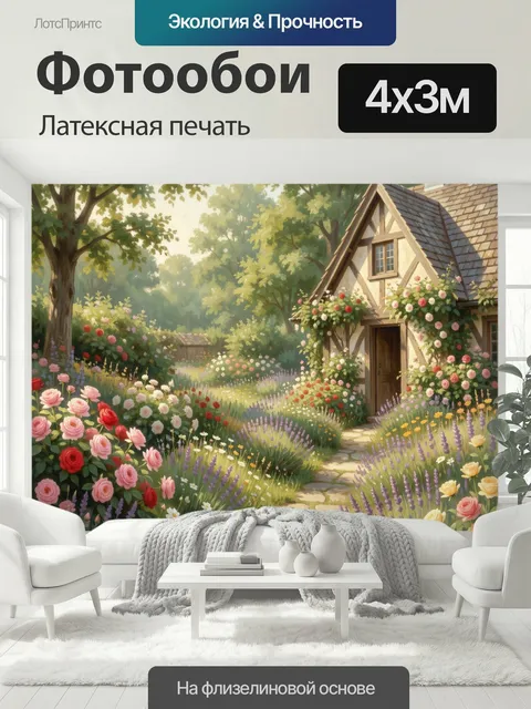 400 × 300 см · Латексная печать