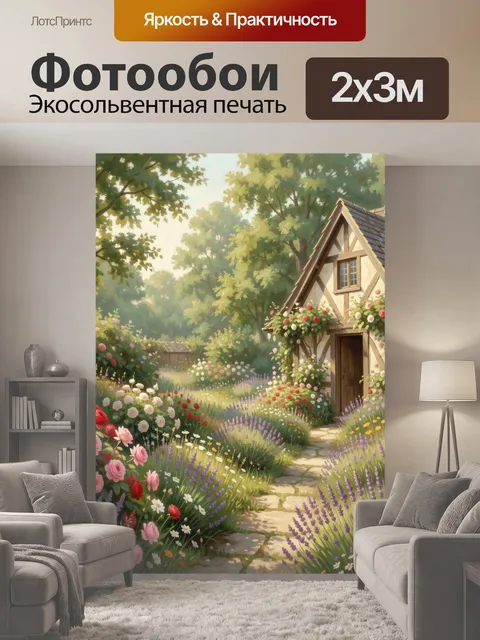 200 × 300 см · Экосольвентная печать