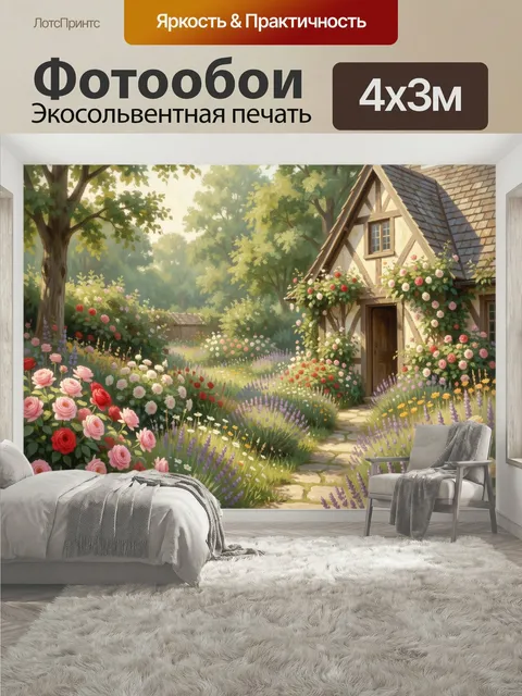 400 × 300 см · Экосольвентная печать