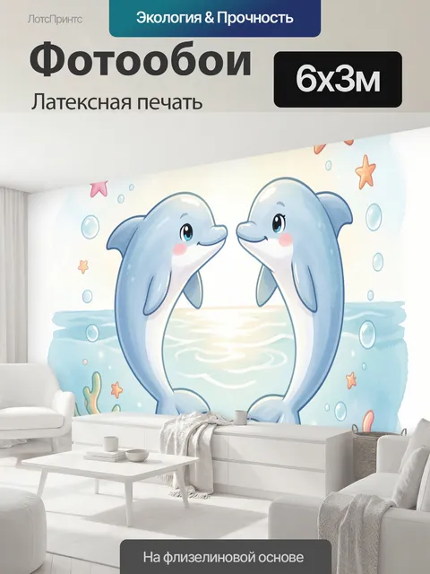 600 × 300 см · Латексная печать