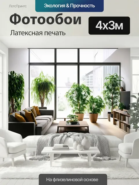 400 × 300 см · Латексная печать