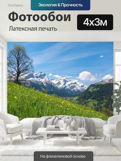 400 × 300 см · Латексная печать