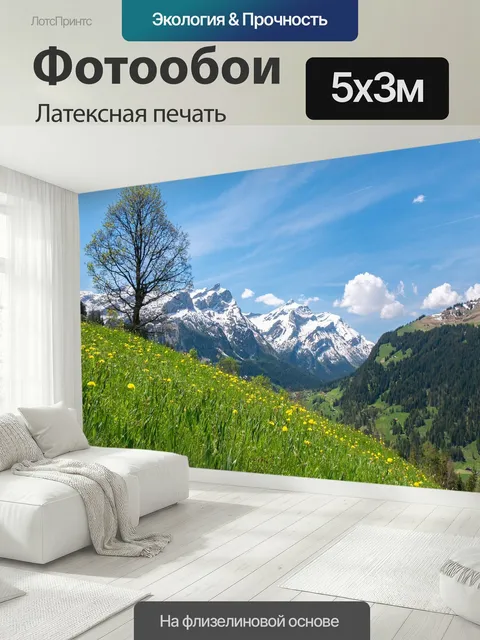 500 × 300 см · Латексная печать