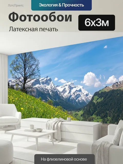 600 × 300 см · Латексная печать
