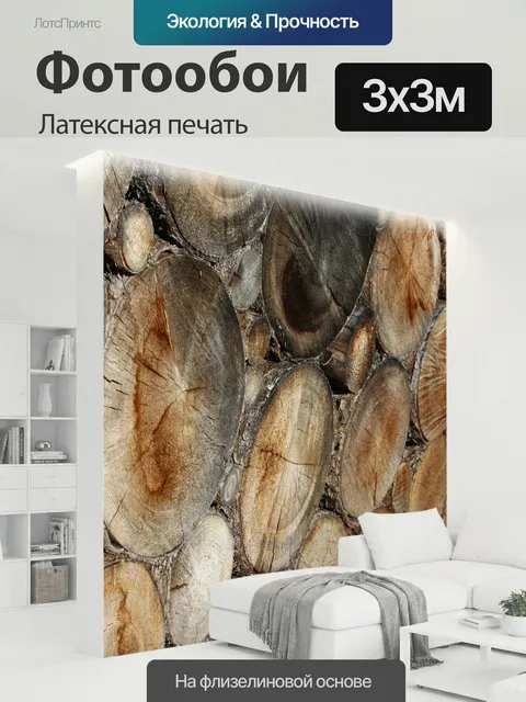 300 × 300 см · Латексная печать