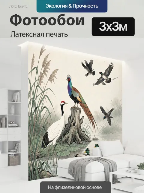 300 × 300 см · Латексная печать
