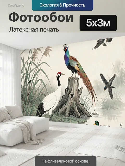 500 × 300 см · Латексная печать