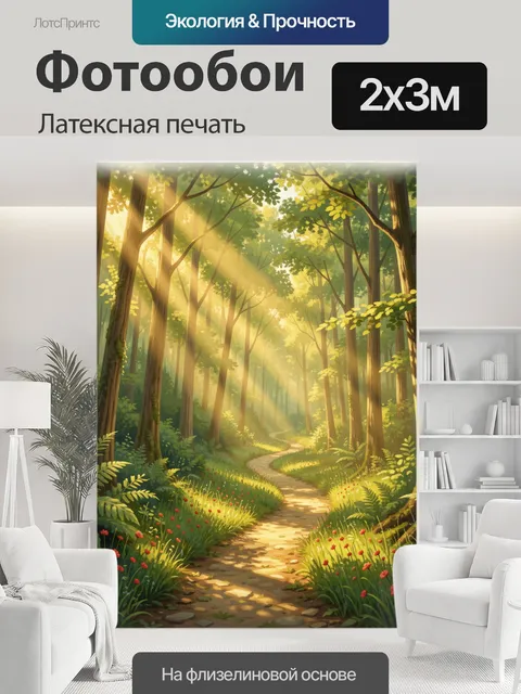 200 × 300 см · Латексная печать