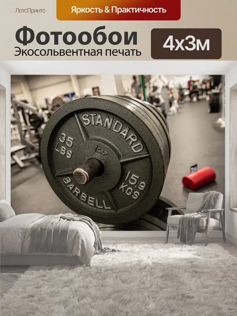 400 × 300 см · Экосольвентная печать