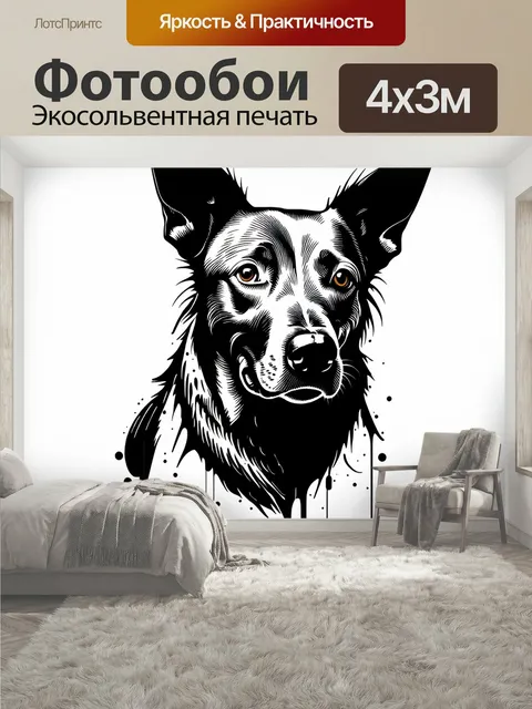 400 × 300 см · Экосольвентная печать