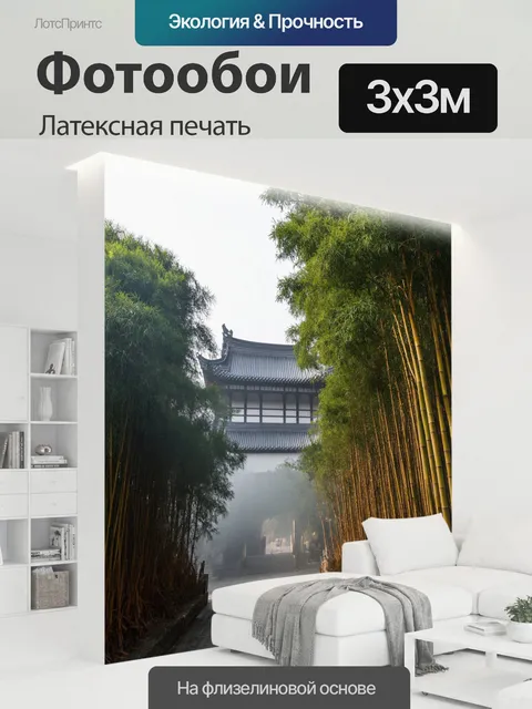 300 × 300 см · Латексная печать