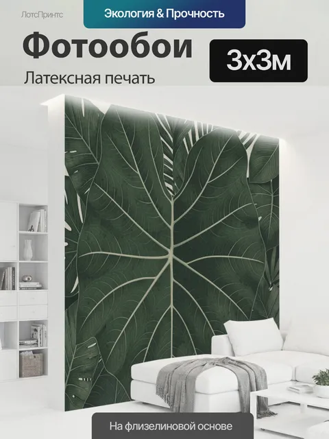 300 × 300 см · Латексная печать
