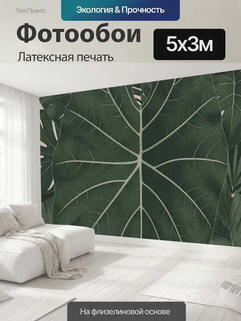 500 × 300 см · Латексная печать