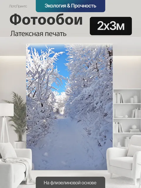 200 × 300 см · Латексная печать