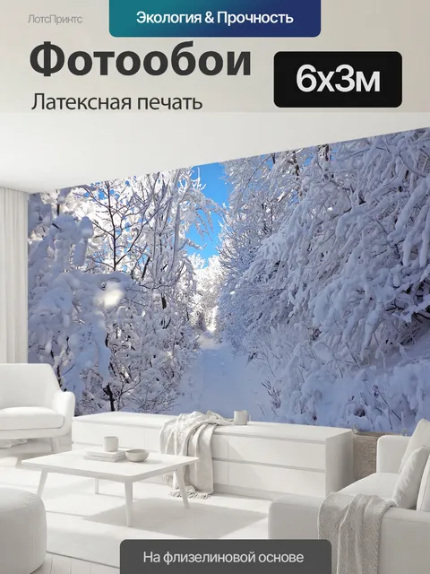 600 × 300 см · Латексная печать