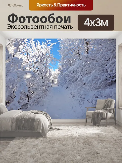 400 × 300 см · Экосольвентная печать