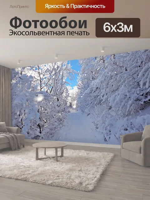 600 × 300 см · Экосольвентная печать