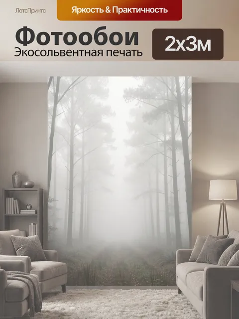 200 × 300 см · Экосольвентная печать