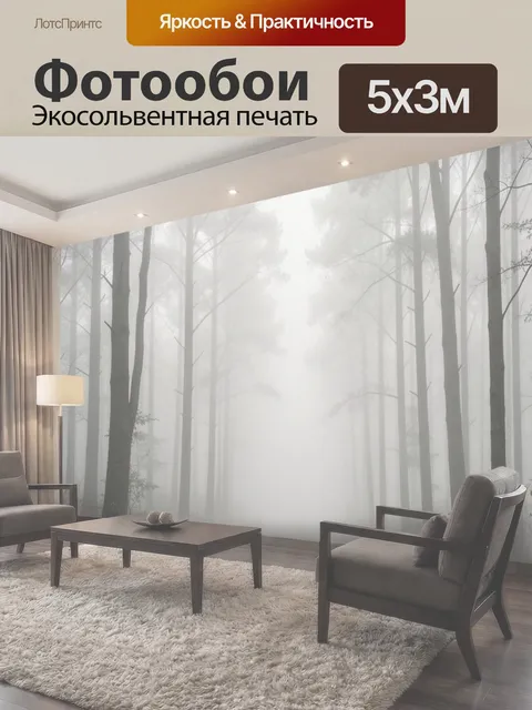 500 × 300 см · Экосольвентная печать