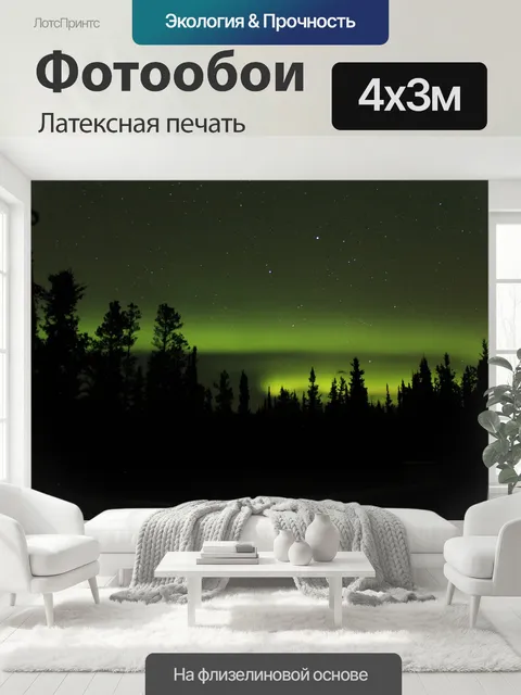 400 × 300 см · Латексная печать