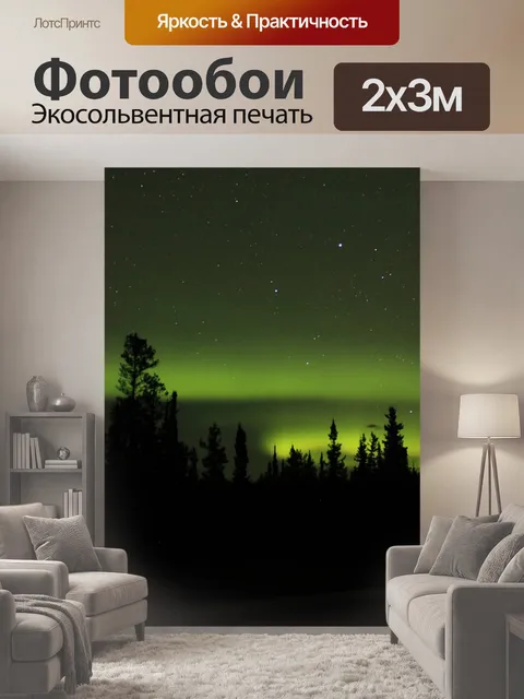 200 × 300 см · Экосольвентная печать