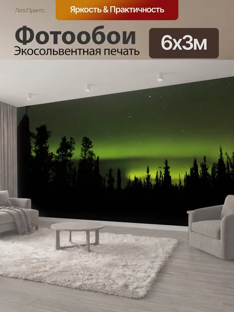 600 × 300 см · Экосольвентная печать