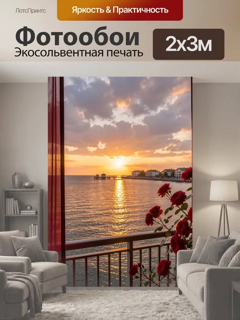 200 × 300 см · Экосольвентная печать