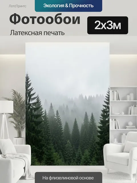 200 × 300 см · Латексная печать
